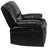 Arland Contemprary Faux Leather Pillow Back Recliner-1870347343