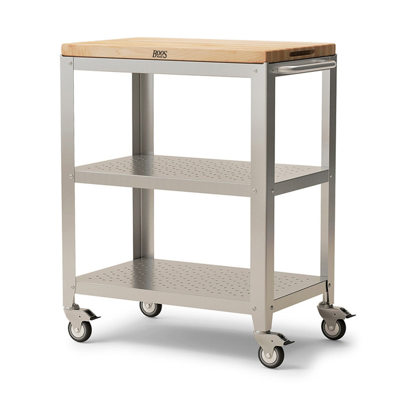 Cucina Culinarte Kitchen Cart with Maple Top