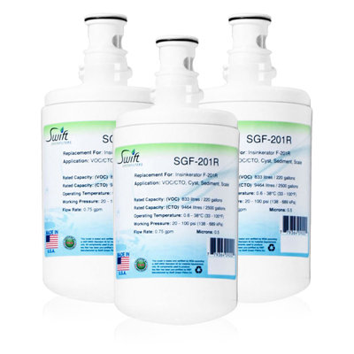 Swift Green Filters SGF-201R Compatible Commercial Water Filter for F-201R , Made in USA-3 Pack