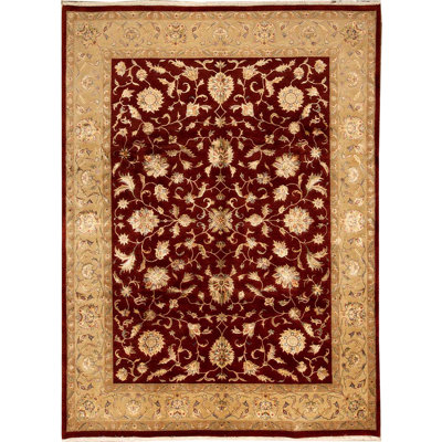 Oriental Area Rug in Rust/Beige