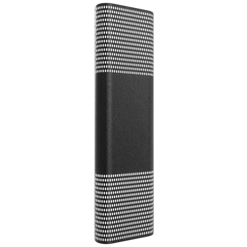 Avenue Outdoor Black Wall Sconce, 24" H x 6" W x 3" D