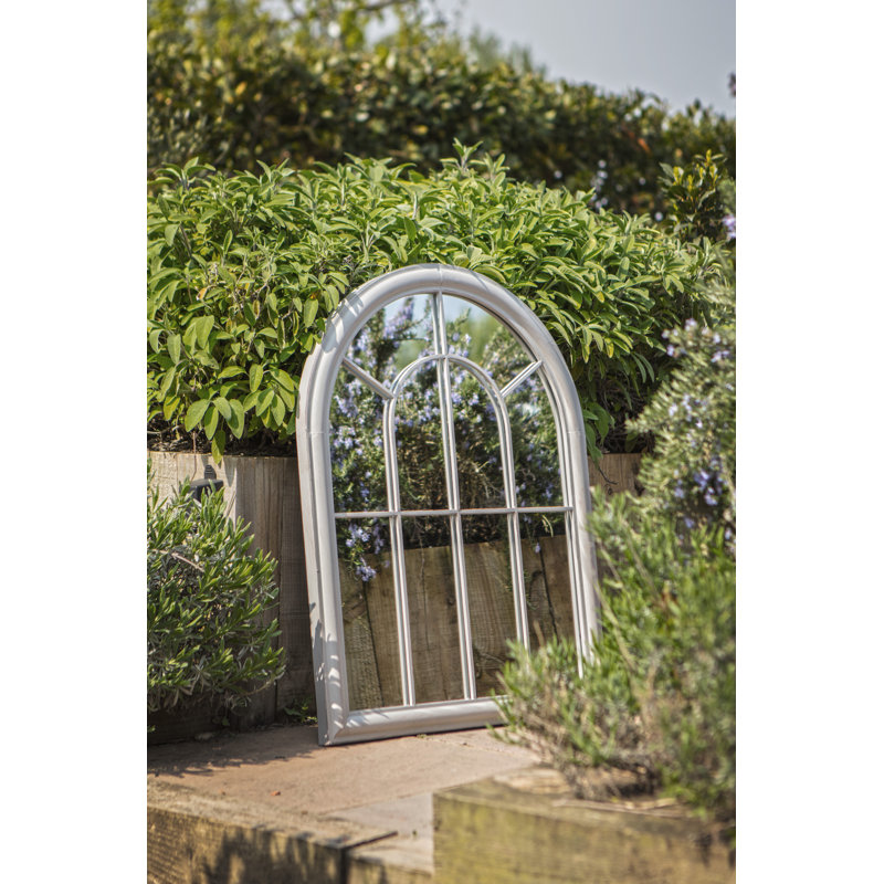 Ouellet Metal Flat Wall Mirror