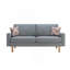 Canapé en lin 70 po Bahamas et 2 chaises avec 2 coussins décoratifs-797433710-797433705