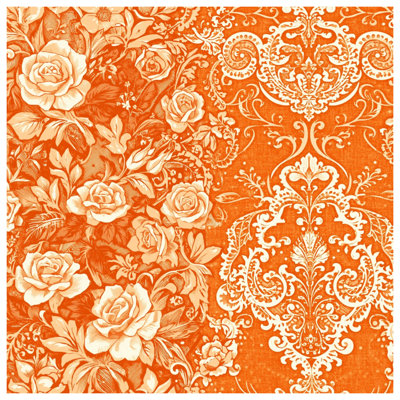 Édredon Ornate Floral Roses