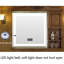 Meuble-lavabo en chêne de style européen avec lavabo en céramique pour salle de bain-129456886