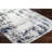 Ceslie Gray/Dark Blue Area Rug-908138771