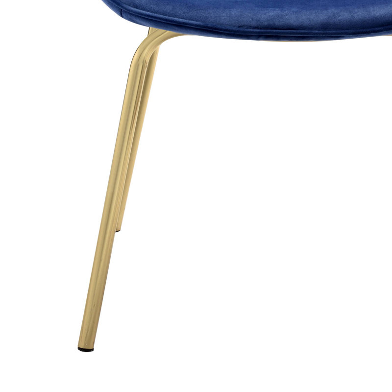 Chaise d’appoint Renken, Bleu
