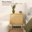 48cm W Manufactured Wood Bedside Table