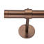 Tringle à rideaux simple réglable en métal Cabhan-589627540-589627543