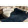 Vision Striped Area Rug In Black