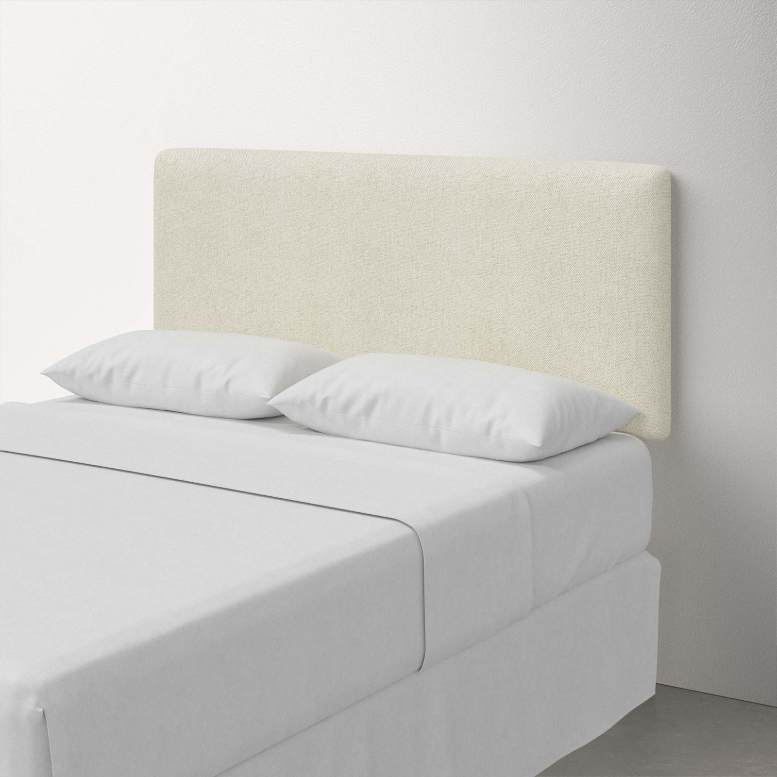 Eisley Upholstered Headboard, Twin, Milsap Canvas Sustain® Tweed