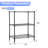 Niyon 22.99'' W Metal Shelving Unit