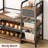 Tredan Freestanding 8 - Hook Coat Rack with Storage