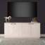 Alasha 68" Wide Rectangular Fluted Buffet Table-1808827345