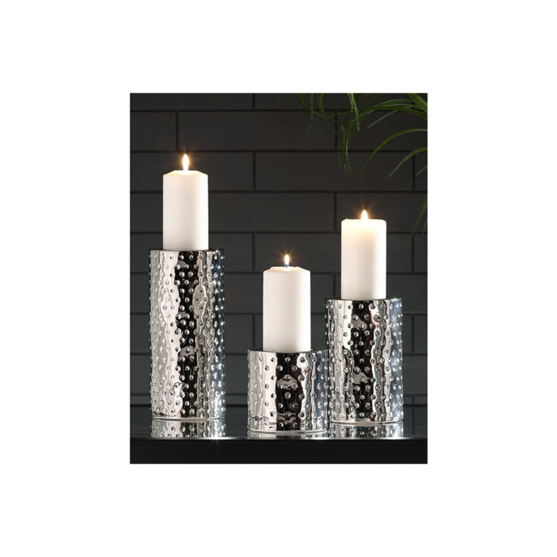 Accessoires de bougie de table en céramique 14,63 po H