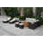 Almanza 10 - Person Patio Conversation Set with Cushions