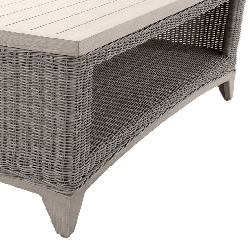 Astoria Outdoor Coffee Table, Oyster