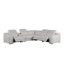 Canapé modulaire inclinable électrique en cuir italien 6 pièces Stanya-91864863