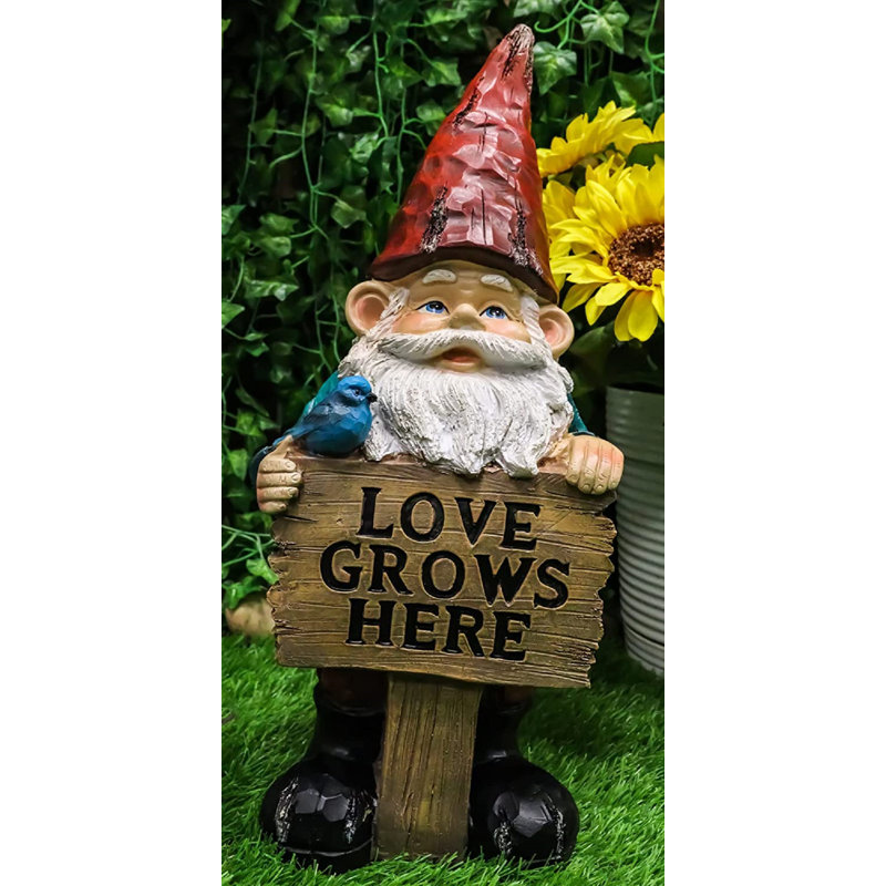 Figurine Ehlani Mr Gnome et Bluebird