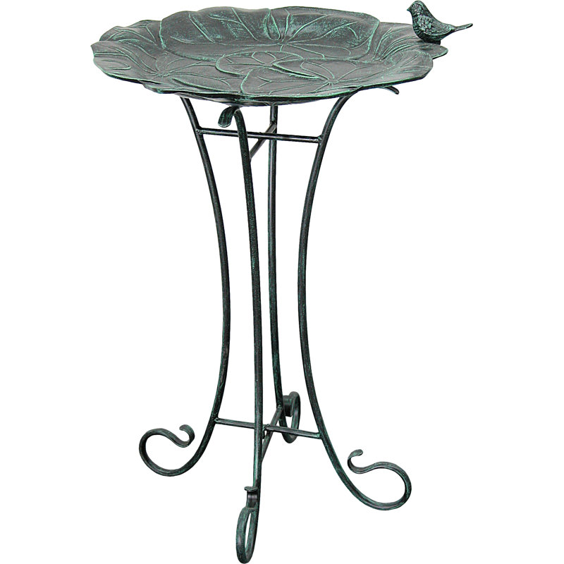 Lily Pad Birdbath