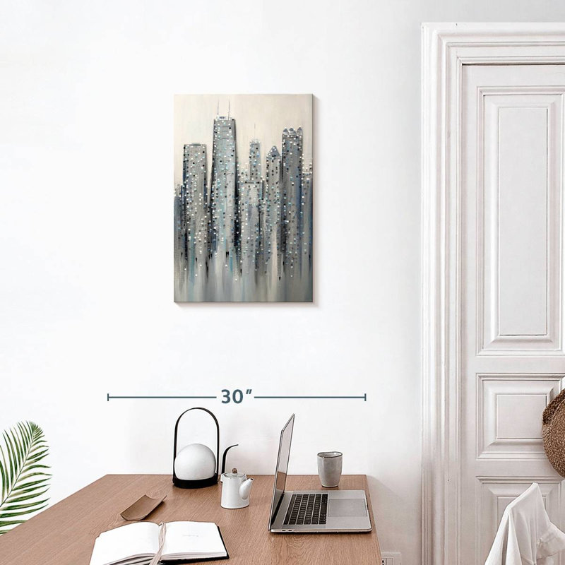 Avery Chicago City Buildings, 24" H x 16" W