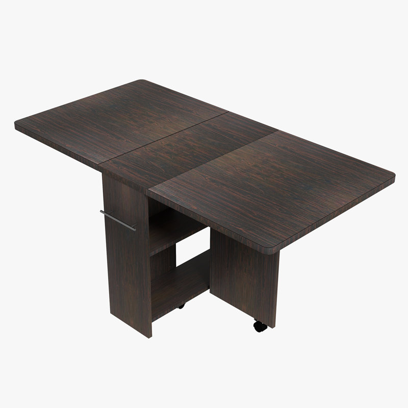 120cm Folding Table, Black