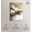 Toile abstraite Art Remedy, ton céleste, cadre, paysage céleste-111144075-111144087-111144097
