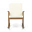 Chaise berçante d'extérieur en bois