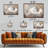Elegant Decorative Framed MDF Painting, 13.8 x 18.5 x 0.1 inches | 100% MDF with 3 mm Thickness, 100% Pine Wood Frame | UV Printed Artwork for Stylish Home Decor, Perfect for Living Room or Office