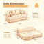 Canapé-lit pliable, canapé-lit convertible 70 po-932936822