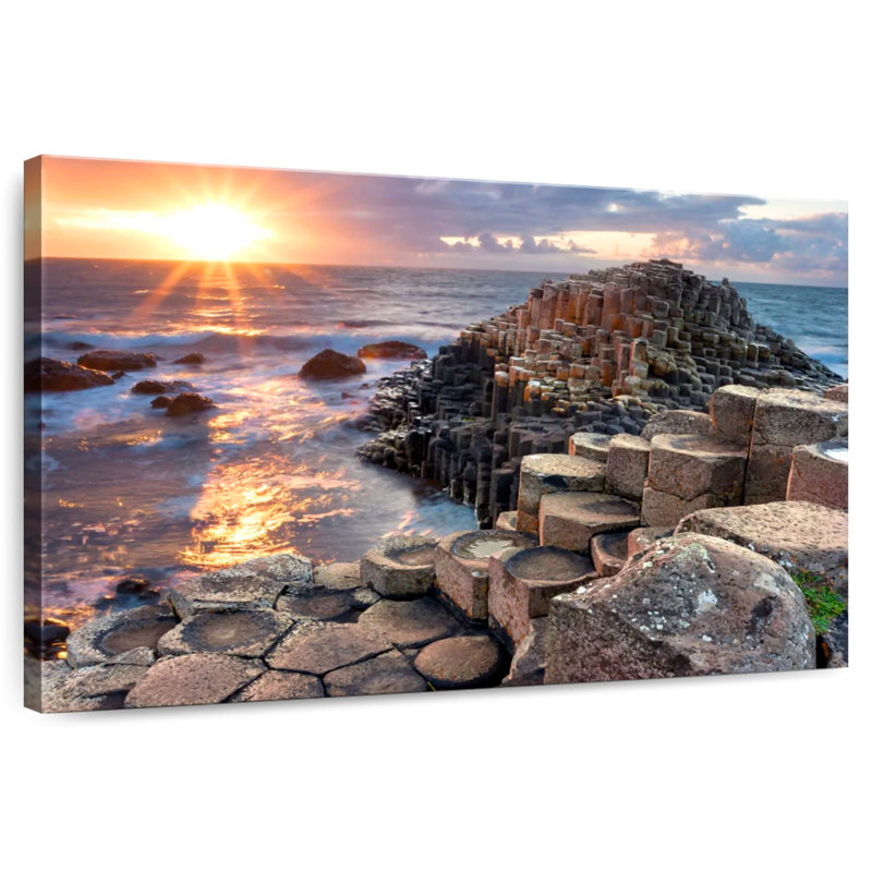 Giant's Causeway Gillard, 24" H x 36" W
