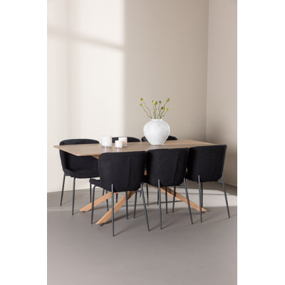 Kapisa 6 - Person Dining Set