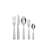Alessi Dressed Stainless Steel Flatware Set