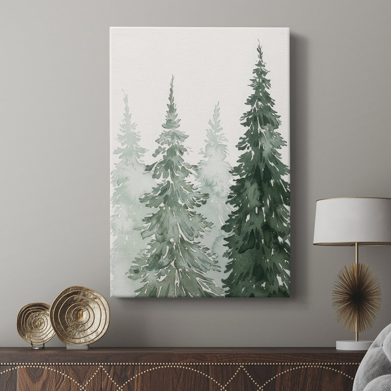 Hiver lavé taillis I - galerie Cavas sur mesure, H 27 po x l 18 po