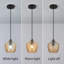 Luminaire suspendu en verre ambre moderne Modern Farmhouse-592173685