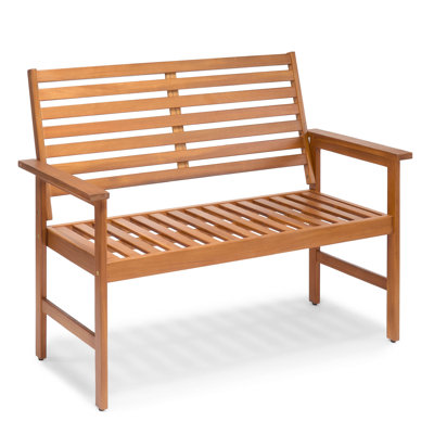 Alize Solid Wood Acacia Outdoor Bench