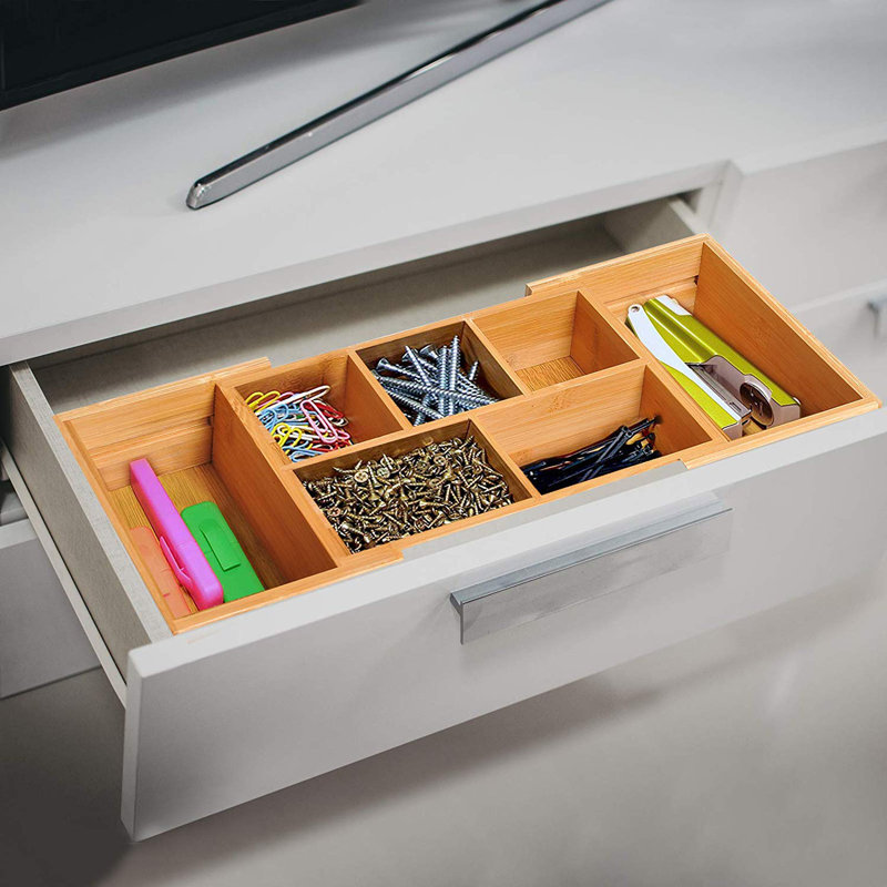 Wood Flatware Caddy