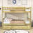 Davyan Twin Over Twin Wood Bunk Bed with Twin Trundle-395890117