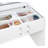 Aurianne 3-Drawer Makeup Vanity & Stool Set-181132551
