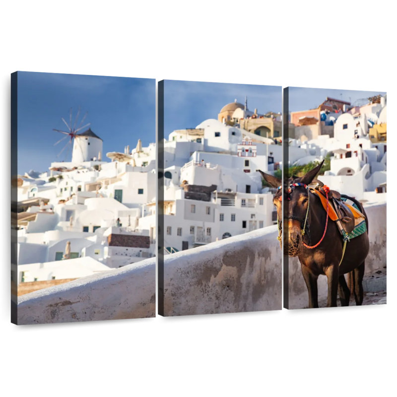 Syd Santorini Donkey, 24" H x 38" W