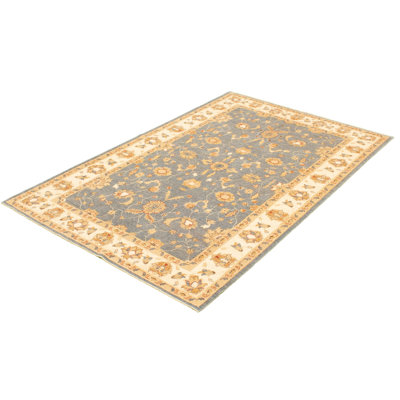 Deyvid One-of-a-Kind 5'10" X 9'2" New Age Wool Area Rug in