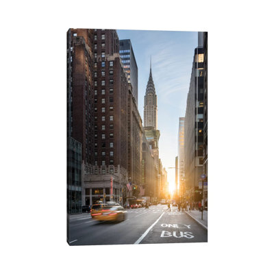Fifth Avenue With Chrysler Building par Jan Becke - photographie sur toile tendue