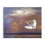 «Heron Flying with Sunset», art mural sur toile par D. Rust-691352039
