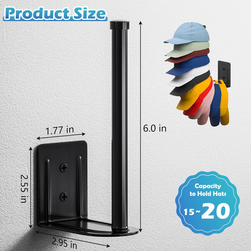 Steel Freestanding 4 - Hook
