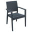 Fauteuil de salle à manger empilable Hela-26161449