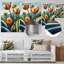 Désert, fleur de renoncule géométrique I - Renoncule, art mural en métal-480394455