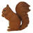Squirrel Eating Statue