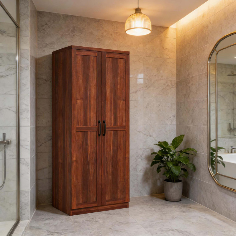 Armoire de rangement polyvalente avec tablettes réglables et caractéristiques de sécurité