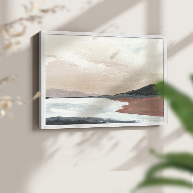 Paynes Coast II -Framed Print - Restickable