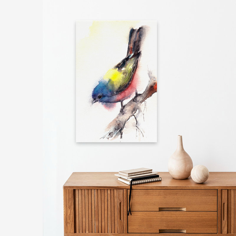 Oiseau bruant - animaux, oiseaux, H 24 po x l 16 po